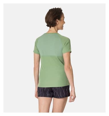 Odlo Essential Chill-Tec Kurzarmshirt für Frauen Khaki