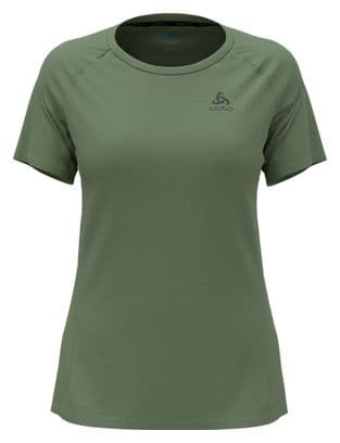 Odlo Essential Chill-Tec Women's Short Sleeve Shirt Khaki