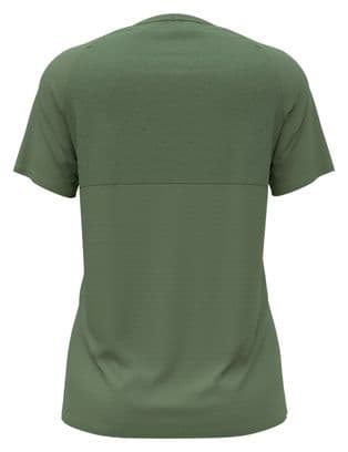 Odlo Essential Chill-Tec Kurzarmshirt für Frauen Khaki