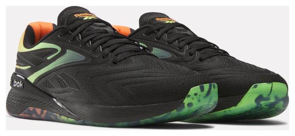 Zapatillas de entrenamiento Reebok Nano X5 Edge Negro/Naranja/Amarillo Hombre