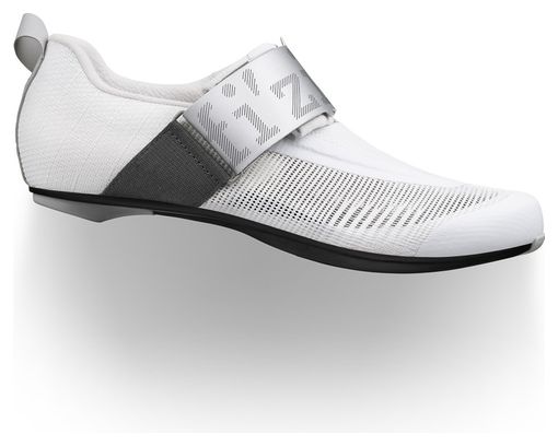 Zapatillas de triatlón Fizik Hydra Aeroweave carbonoBlanco/Plata
