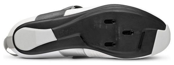 Zapatillas de triatlón Fizik Hydra Aeroweave carbonoBlanco/Plata