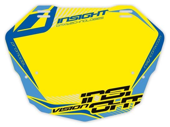 Insight Vision 2 Pro Faceplate Yellow/Blue