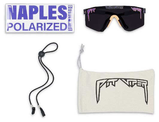 Ein Paar Pit Viper The Naples Double Wide Brillen Schwarz