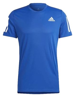 adidas Performance Own The Run Korte Mouw Jersey Blauw