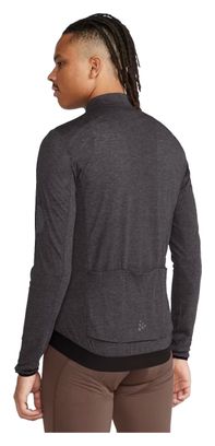 Craft Core Bike Essence Langarm Trikot Dunkelgrau