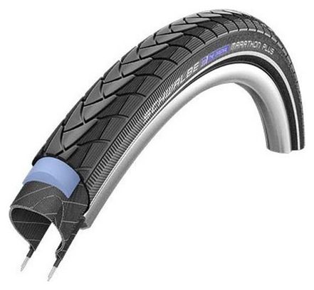 Pneu Schwalbe Marathone Plus Hs440 26´´X 25 Rigid Urban  Noir 26´´x 25