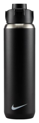 Gourde isotherme Nike SS Recharge Chug 700ml Noir