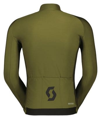 Maillot Man Long Sleeve Scott RC Pro Warm Vert