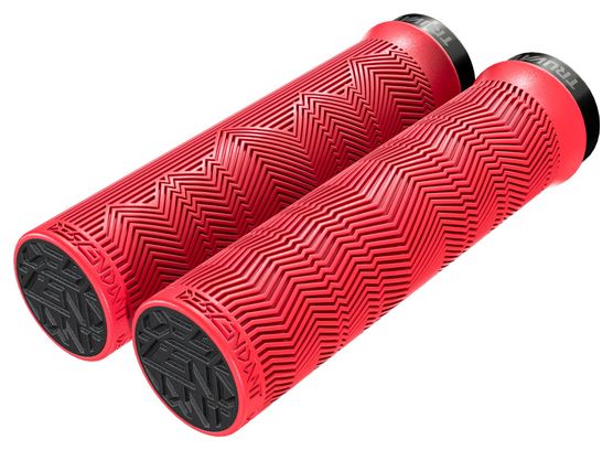 Pair of Truvativ Descendant Grips Red