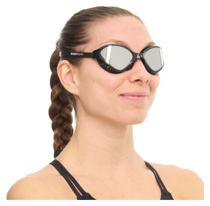 Lunettes de natation BuddySwim OzeanX Noir/Silver Mirror