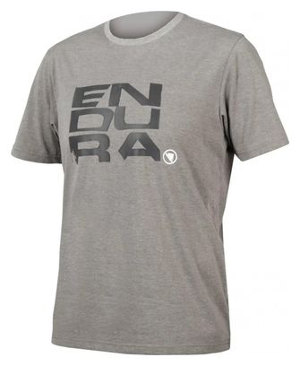 T-shirt ecologica Endura sovrapposizioni One Clan Grey