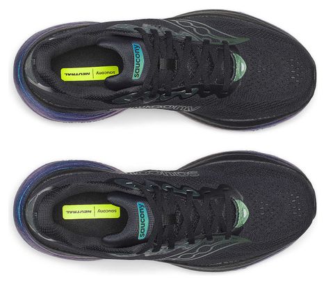 Zapatillas de running Saucony Ride 19 Negro/Azul Hombre