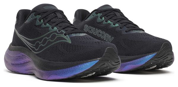 Zapatillas de running Saucony Ride 19 Negro/Azul Hombre