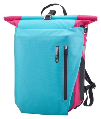 Ortlieb Vario 26L QL2.1 Rugzak / Fietstas Cyber Blue Pink