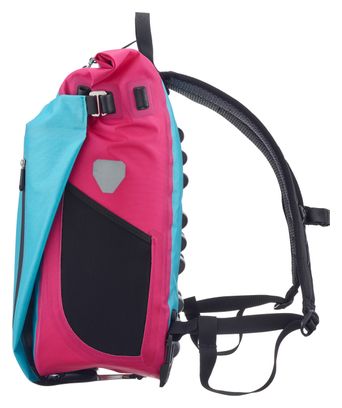 Ortlieb Vario 26L QL2.1 Rugzak / Fietstas Cyber Blue Pink