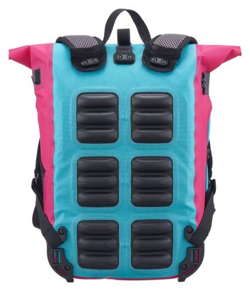 Ortlieb Vario 26L QL2.1 Backpack / Bike Bag Cyber Blue Pink