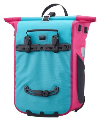 Ortlieb Vario 26L QL2.1 Rugzak / Fietstas Cyber Blue Pink