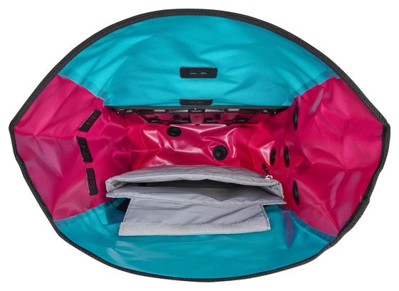 Ortlieb Vario 26L QL2.1 Rugzak / Fietstas Cyber Blue Pink