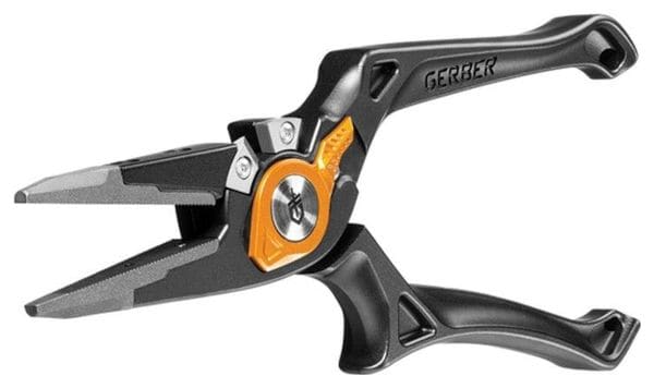 Pince Gerber pour Magniplier de pêche 7 5   - noir avec Orange