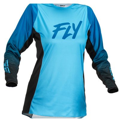 Maglia a manica lunga Fly Lite Donna Blu / Nero