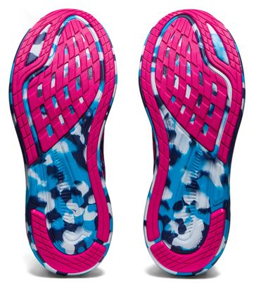 Chaussures de Running Asics Noosa Tri 14 Rose Bleu Femme