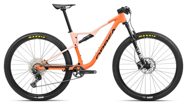 VTT Tout-Suspendu Orbea Oiz H30 Shimano Deore 12V 29'' Orange Apricot Beige Limestone 2023