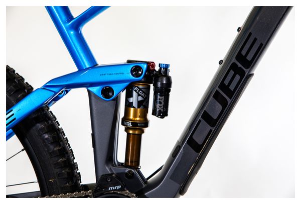Refurbished Product Cube Stereo 150 All-Suspension MTB C:62 SL 29'  Actionteam Shimano XT 12V Blue Grey Actionteam 2022 XL