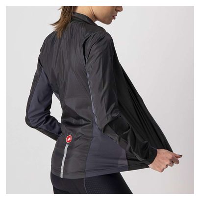 Castelli Squadra Stretch Women's Long Sleeve Jacket Black