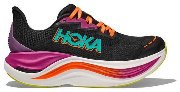 Hoka Skyward X Running Shoes Black/Pink/Orange Women's