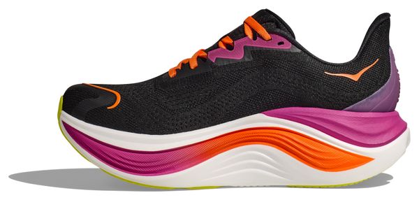 Hoka Skyward X Running Shoes Black/Pink/Orange Women's