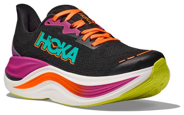 Hoka Skyward X Running Shoes Black/Pink/Orange Women's