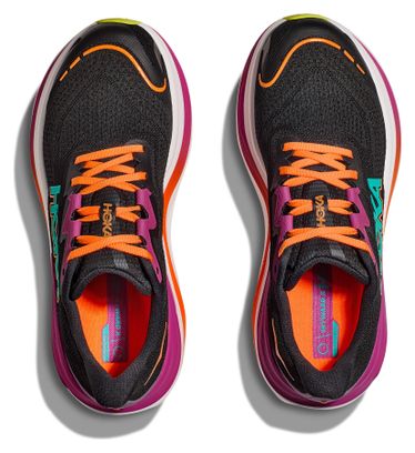 Chaussures Running Hoka Skyward X Noir/Rose/Orange Femme