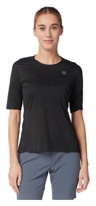 Fox Flexair Ascent Women's Short Sleeve Jersey Black