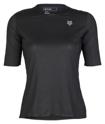 Maglia a maniche corte Fox Flexair Ascent Donna Nero