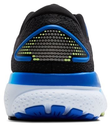 Brooks Ghost 16 Running Shoes Black/Blue/Yellow Men's