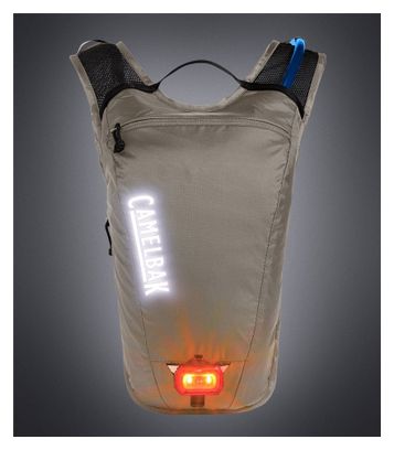 Bolsa de hidratación Camelbak Hydrobak Light de 2,5 l + bolsa de agua de 1,5 l beige