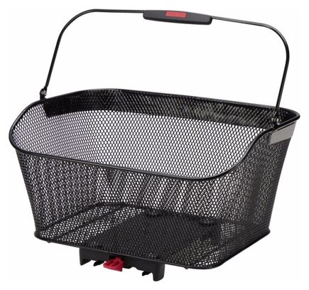 Panier pour Porte-Bagage Racktime Klickfix City Rétro-Réflechissant