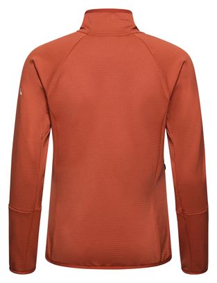 Vaude Monviso Chaqueta polar para mujer Rojo