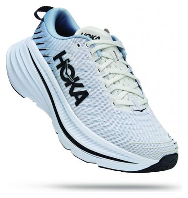 Hoka One One Bondi X White Black Running Shoes