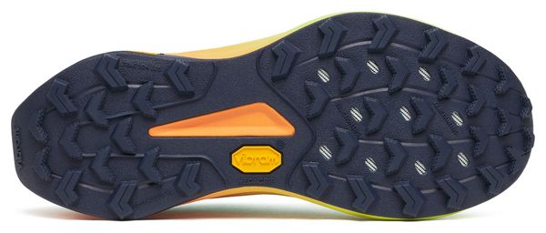 Chaussures Trail Saucony Peregrine 16 Bleu/Orange/Jaune Femme