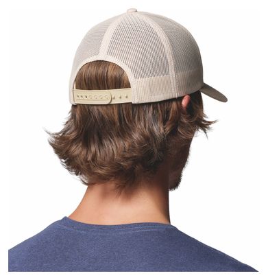 Columbia Beige Mesh Snapback Cap