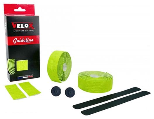 Guidoline Velox ultra grip vert acide - epaisseur 2.5mm