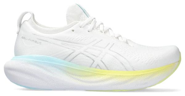 Chaussures Running Asics Gel-Nimbus 25 Blanc Femme