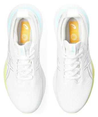 Chaussures Running Asics Gel-Nimbus 25 Blanc Femme