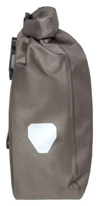 Bolsa de horquilla Ortlieb Fork-Pack 5.8 L Gris Arena Oscuro Beige