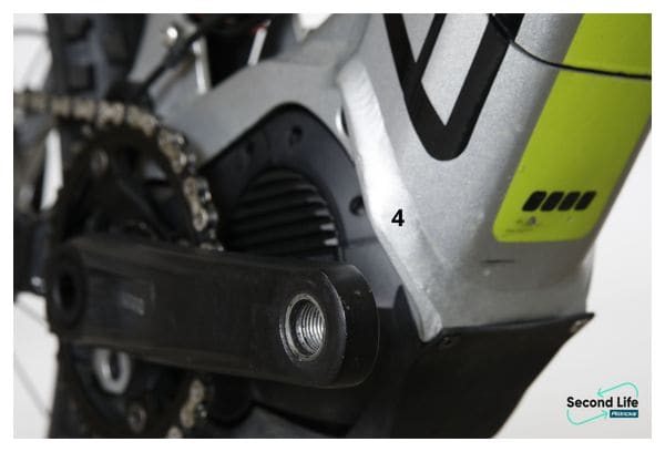 Gereviseerd product - Volledig geveerde elektrische mountainbike Sunn Gordon S1 Sram SX 12V 630 Wh 29'' Zilver