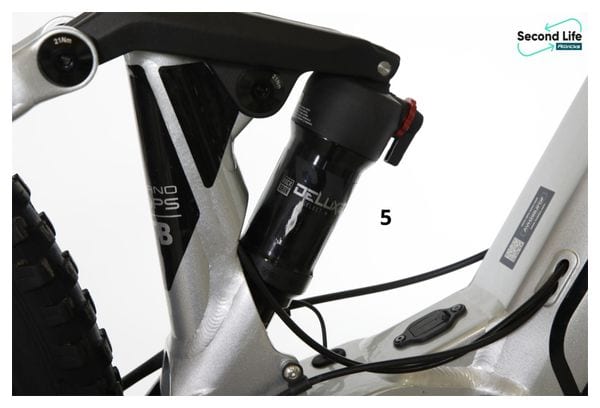 Prodotto ricondizionato - Mountain Bike elettrica a sospensione integrale Sunn Gordon S1 Sram SX 12V 630 Wh 29'' Argento
