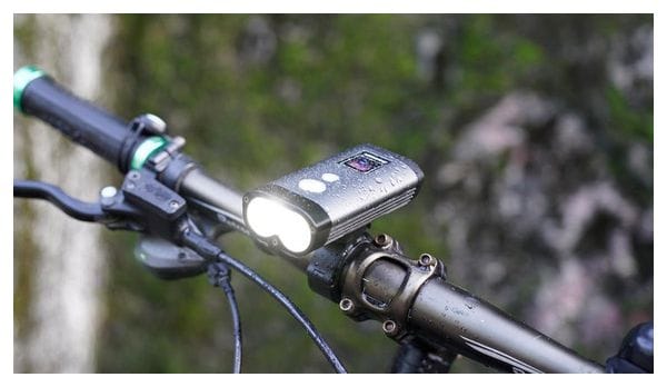 Ravemen PR1400 LED USB Front Light Grey