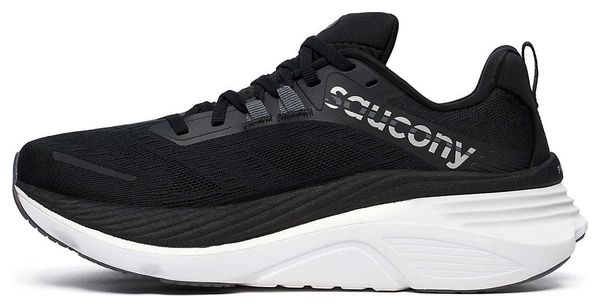 Chaussures Running Saucony Hurricane 24 Large Noir/Blanc Femme